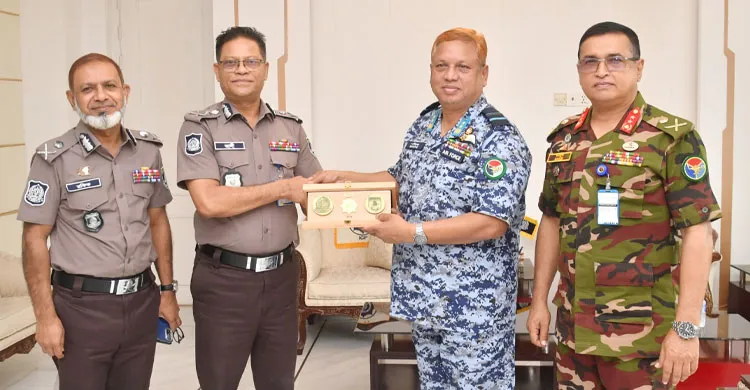 পুলিশ হেডকোয়ার্টার্স‌‌‌ পরিদর্শনে এনডিসি টিম
