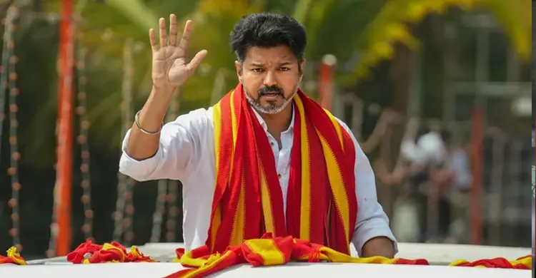 তামিলনাড়ু নির্বাচনে চমক: স্ট্যালিনকে পিছনে ফেলে এগিয়ে থালাপতি বিজয়ের টিভিকে