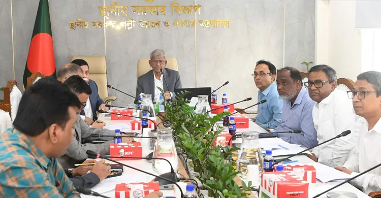 এলজিইডির প্রকল্প বাস্তবায়নে গতি বাড়ানোর নির্দেশ স্থানীয় সরকার মন্ত্রীর