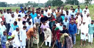 কুলাউড়ায় ২ কোটি টাকার খাল খনন প্রকল্পের উদ্বোধন