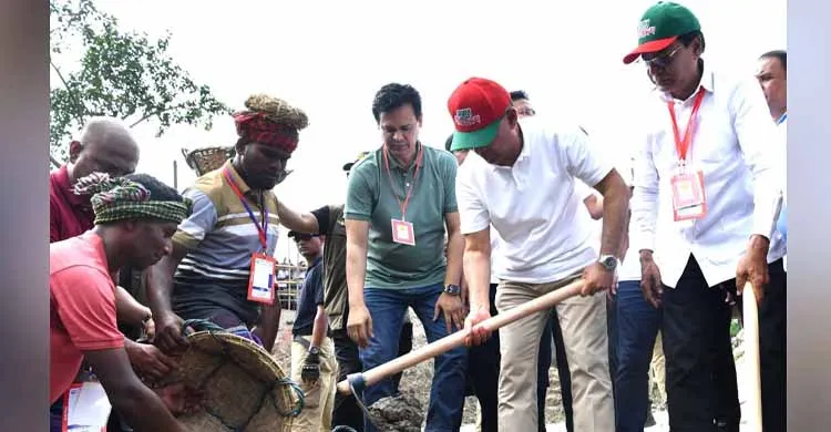 চাঁদপুরে খোর্দ্দ খাল পুনঃখনন কর্মসূচির উদ্বোধন করলেন প্রধানমন্ত্রী