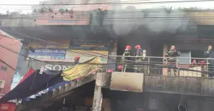 রাজধানীর কলমিলতা কাঁচাবাজারের আগুন নিয়ন্ত্রণে