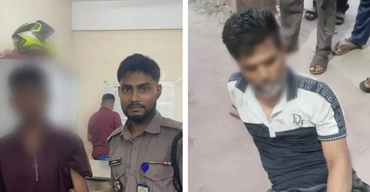 যাত্রাবাড়ী মোড়ে স্বর্ণের দুল ছিনতাই, দুই ছিনতাইকারী আটক