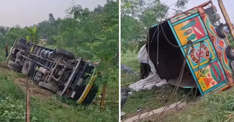 কালিহাতিতে ট্রাক উল্টে ১৫ জন নিহত