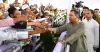 জাতীয় ঈদগাহে মুসল্লিদের সঙ্গে ঈদের শুভেচ্ছা বিনিময় করলেন প্রধানমন্ত্রী তারেক রহমান