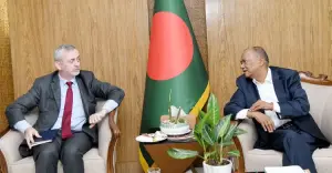 পরিবেশমন্ত্রী ও ইইউ রাষ্ট্রদূতের সাক্ষাৎ, জলবায়ু সহযোগিতা জোরদারের আলোচনা