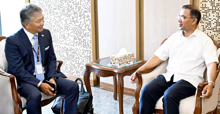 প্রধানমন্ত্রীর সঙ্গে জাপানের মিতসুই প্রতিনিধিদলের সাক্ষাৎ