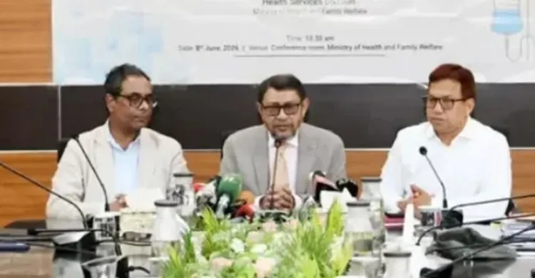 বাংলাদেশের ওষুধ ১৪০ দেশে রপ্তানি, ডেঙ্গুর জন্য ১ লাখ স্যালাইন অনুদান: স্বাস্থ্যমন্ত্রী