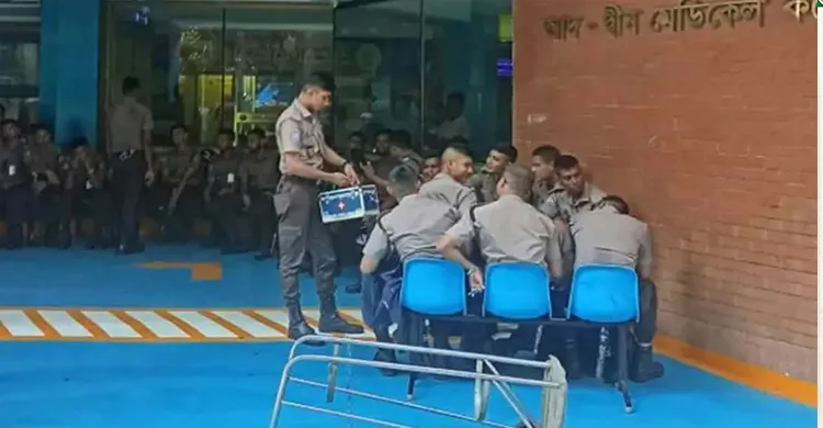 আদ্-দ্বীন হাসপাতালে আইনশৃঙ্খলা বাহিনী মোতায়েন