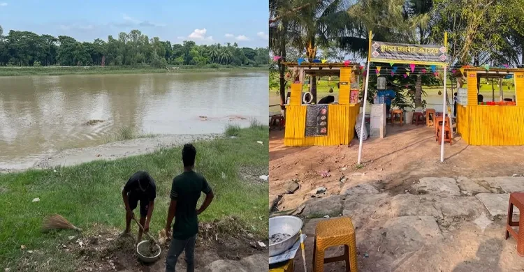 সাতক্ষীরার দুই শিক্ষিত যুবকের উদ্যোগ প্রাণ ফিরে পেল কপোতাক্ষের তীর