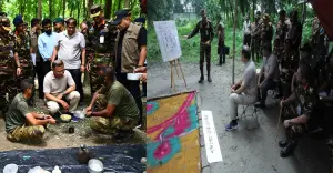 সেনাবাহিনীর গ্রীষ্মকালীন মহড়া আকস্মিক পরিদর্শন করলেন প্রধানমন্ত্রী