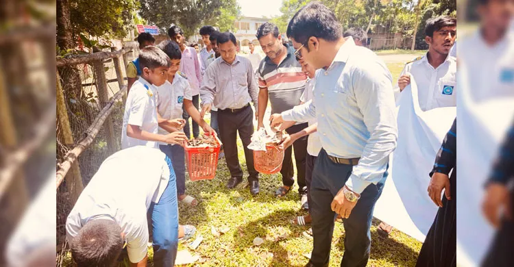 গফরগাঁওয়ে ‘স্কুল পরিচ্ছন্নতা অভিযান’ ও বৃক্ষরোপণ কর্মসূচি