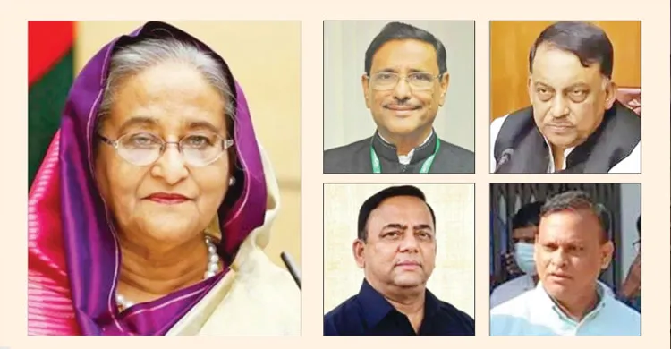 হাসিনাসহ ৩১ জনের নামে গ্রেফতারি পরোয়ানা