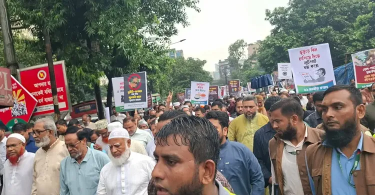 সচিবালয় ঘেরাওয়ে পুলিশের বাধা, মুখোমুখি ১১ দলীয় ঐক্যের নেতাকর্মীরা