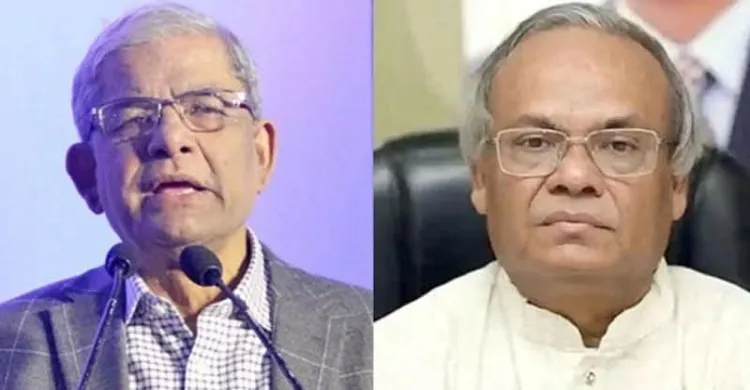 রাষ্ট্রপতি হচ্ছেন মির্জা ফখরুল, ভারপ্রাপ্ত মহাসচিব রুহুল কবির রিজভী