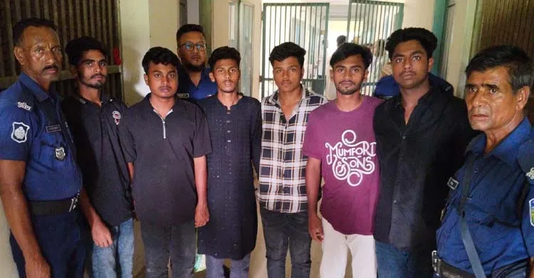 নাশকতার কর্মকাণ্ডের অভিযাগে নান্দাইলে গ্রেফতার ৬
