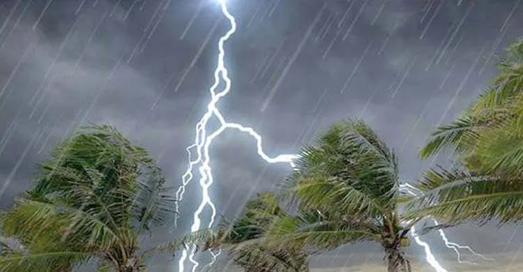 ঢাকাসহ যেসব বিভাগে বজ্রবৃষ্টির আভাস
