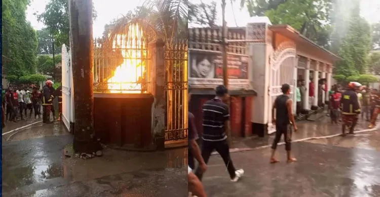 জ্বালানিমন্ত্রী টুকুর বাসায় আগুন