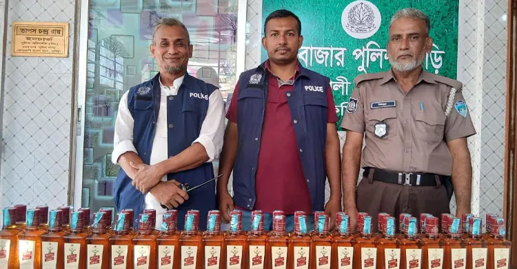 কুমিল্লায় ৪৬ বোতল ভারতীয় মদ উদ্ধার
