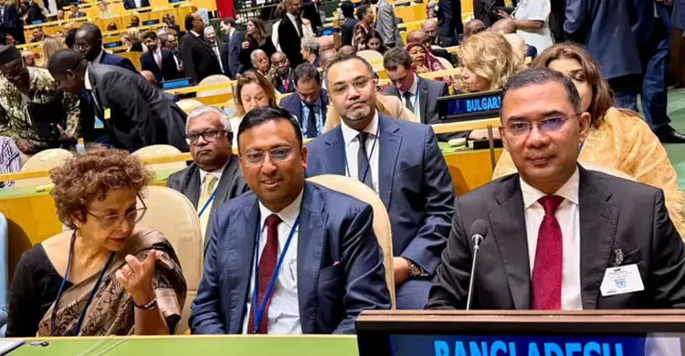 জাতিসংঘ অধিবেশনের উদ্বোধনী অনুষ্ঠানে যোগ দিলেন প্রধানমন্ত্রী