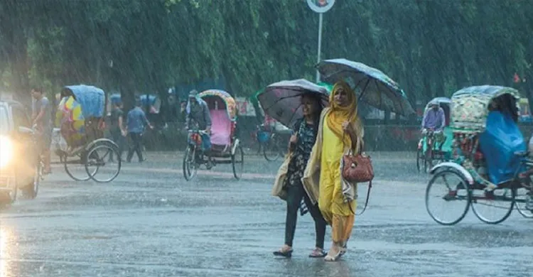দেশের বিভিন্ন স্থানে বৃষ্টির সম্ভাবনা