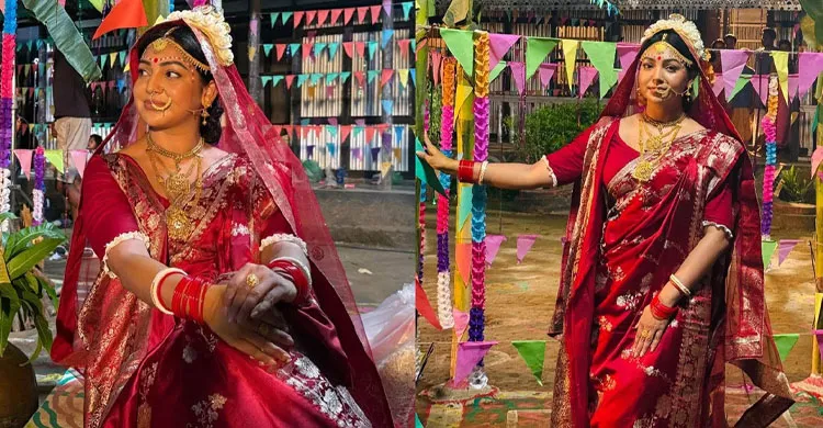 বধূর সাজে প্রভা, তবে কি সত্যিই বিয়ে?