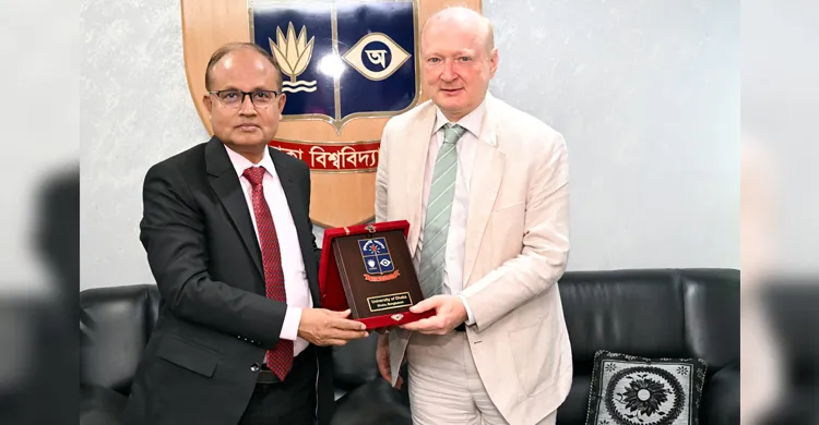 ঢাবি উপাচার্যের সঙ্গে জার্মান রাষ্ট্রদূতের সৌজন্য সাক্ষাৎ
