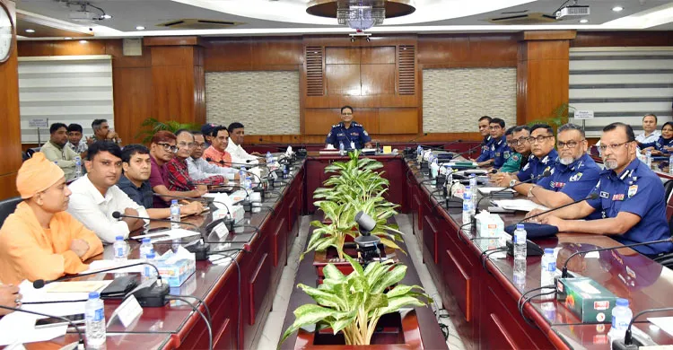 দুর্গাপূজায় তিন স্তরের নিরাপত্তা ব্যবস্থা নিয়েছে পুলিশ: আইজিপি