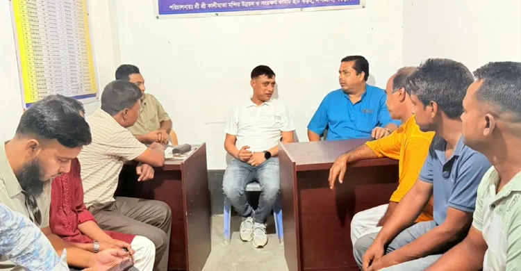 নন্দীগ্রাম উপজেলা যুবদল সনাতন ধর্মাবলম্বীদের সাথে মতবিনিময়