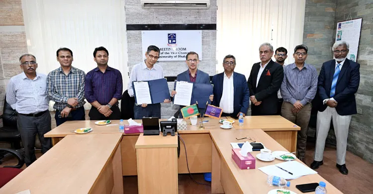 গণমাধ্যম ও প্রাতিষ্ঠানিক প্রশিক্ষণের সংযোগ জোরদারে ঢাবি-ঢাকা ডক্ল্যাবের সমঝোতা