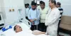 অসুস্থ ভূমিমন্ত্রীকে রামেক হাসপাতালে দেখতে গেলেন রাসিক প্রশাসক