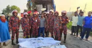 ঢাকা-মাওয়া এক্সপ্রেসওয়েতে বাস খাদে পড়ে নিহত ৩, আহত ১৬